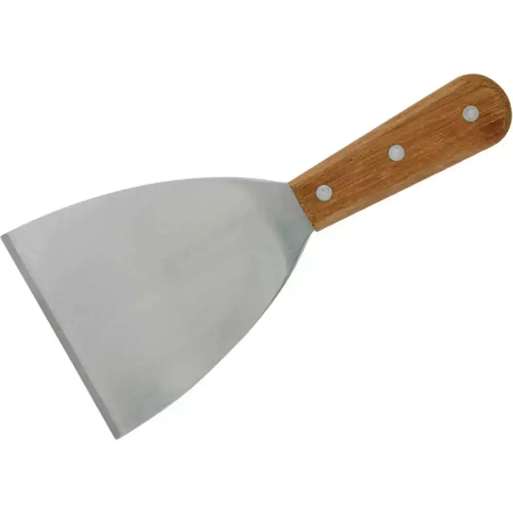 Spatula/Racleta din inox
-maner din lemn
