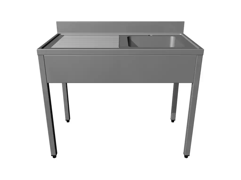 Spalator ECO 1 cuva 400 x 500 x 250h, picurator stanga, fara polita