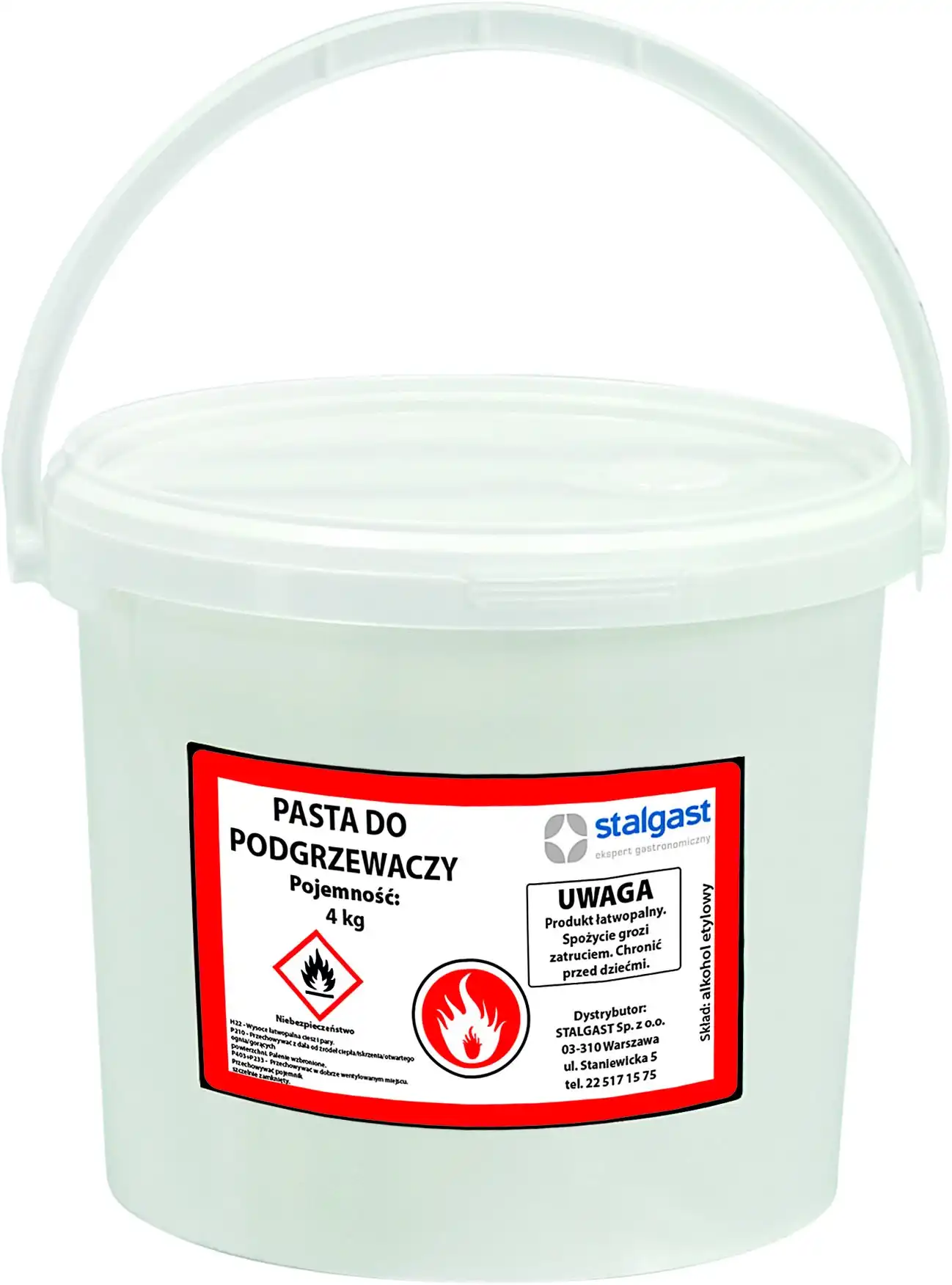 Combustibil pentru incalzitoare in galeata