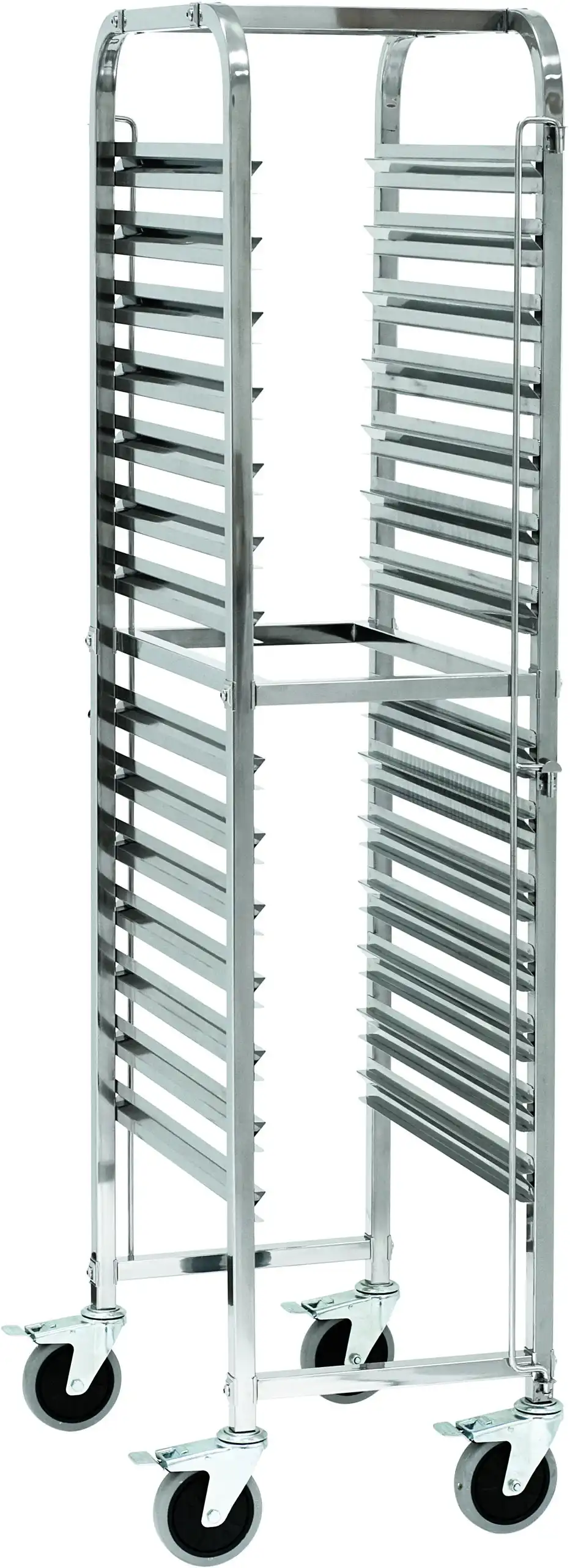 Carucior de transport pentru recipiente 14xGN 1/1