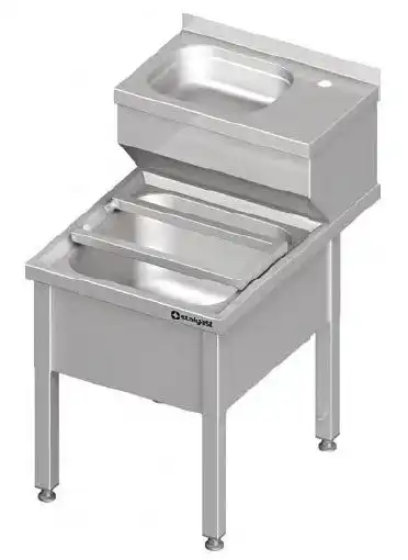 Evier - Chiuveta sanitara combinata pe suport deschis