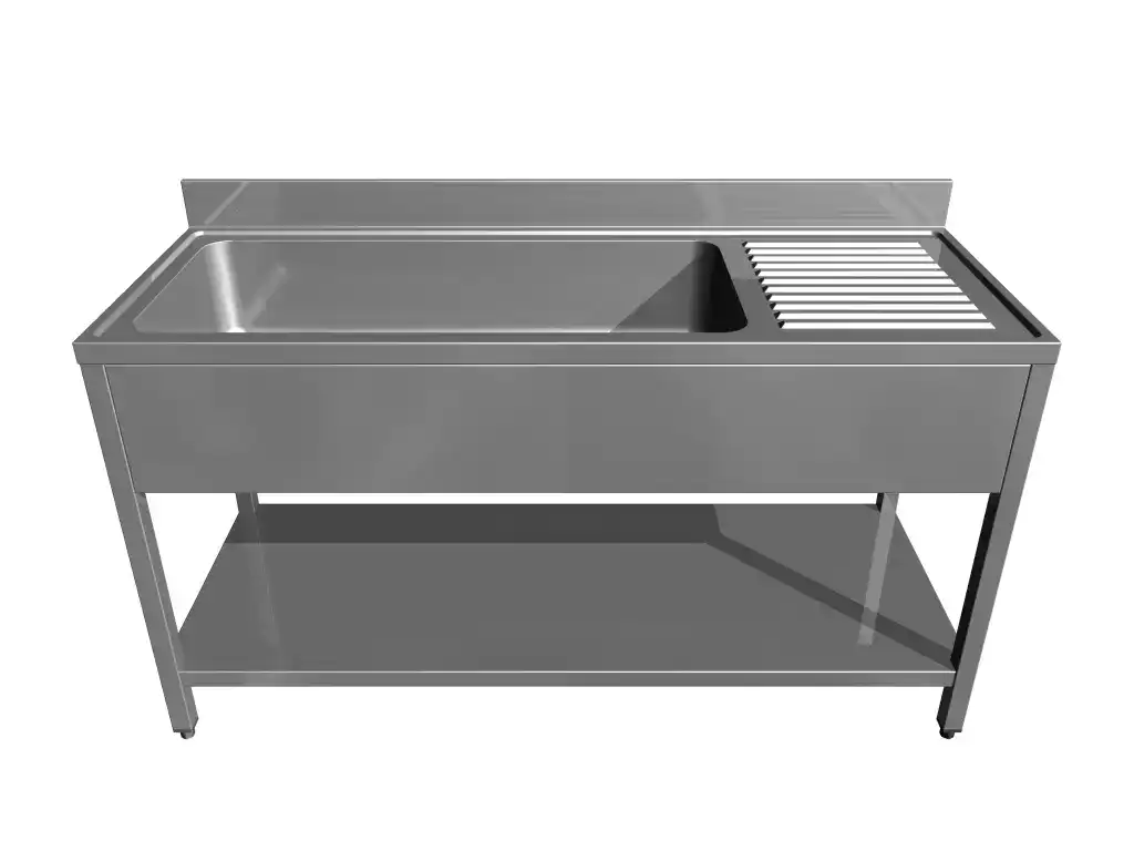 Spalator vase mari, cuva 700 x 500 x 370h, picurator dreapta, cu polita