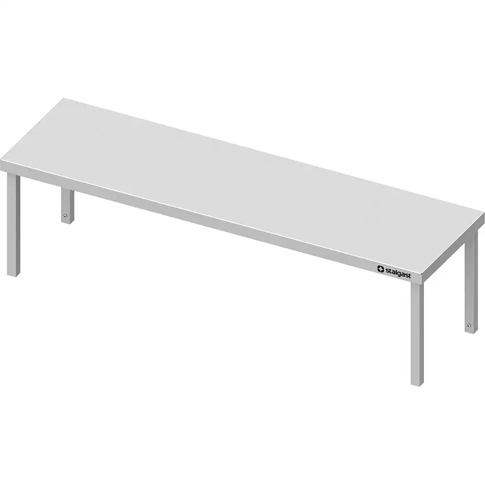 Suprastructura inox cu polita pentru mese de lucru