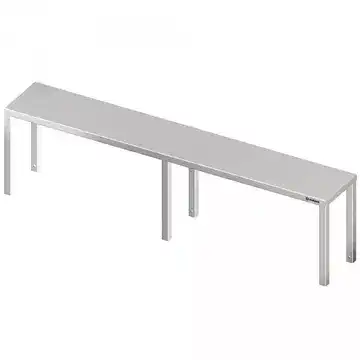 Suprastructura inox cu polita pentru mese de lucru